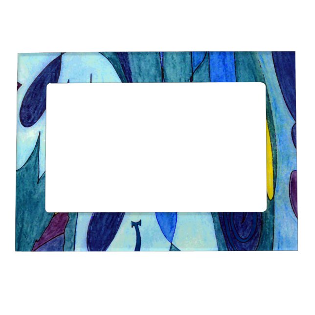 Blue Fumes Magnetic Frame (Front)
