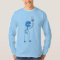 Blue Funny Cartoon Robot Chemistry