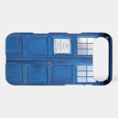 Blue Funny Phone Booth Call Box Case-Mate iPhone Case (Back (Horizontal))