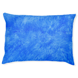 Blue Fur Frenzy Pet Bed