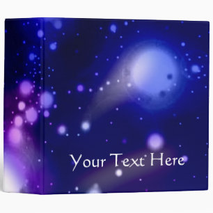 Blue Galaxy 4 Binder