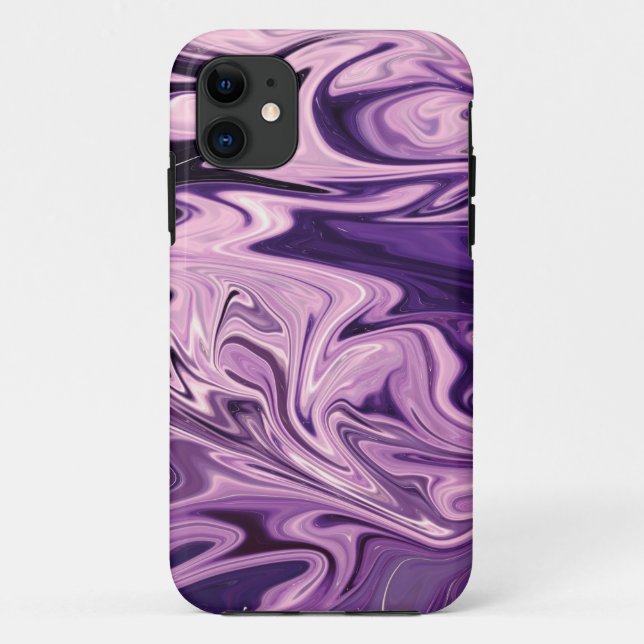 Blue galaxy art pattern Case-Mate iPhone case (Back)