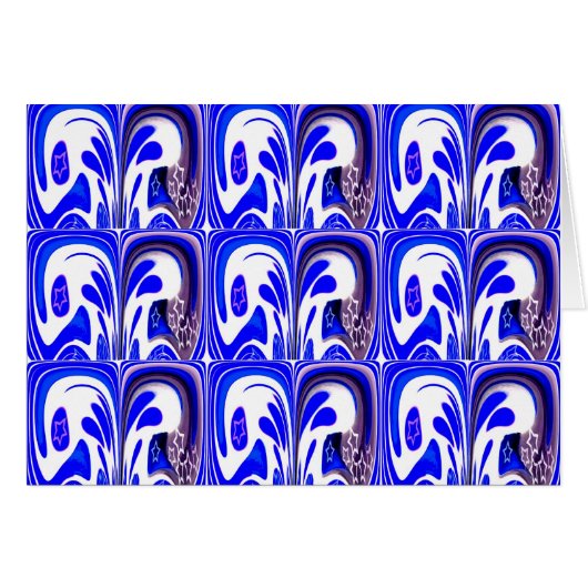 Blue galaxy cards (Front Horizontal)