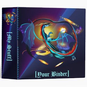 Blue Galaxy Dragon binder_2_front.v4 Binder
