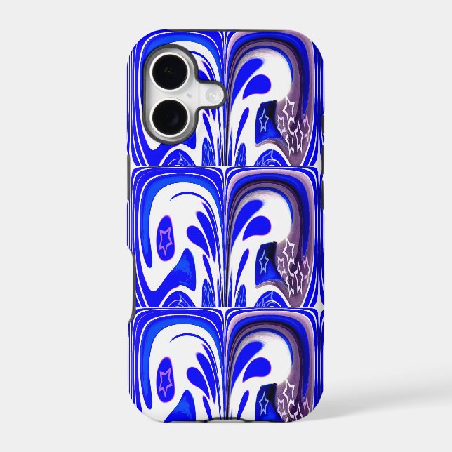 Blue galaxy iphone case (Back)