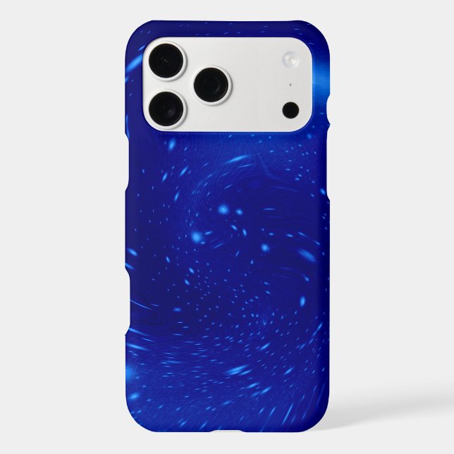 Blue Galaxy Iphone Case (Back)