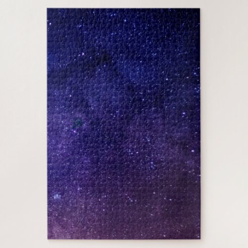 Blue Galaxy Jigsaw Puzzle