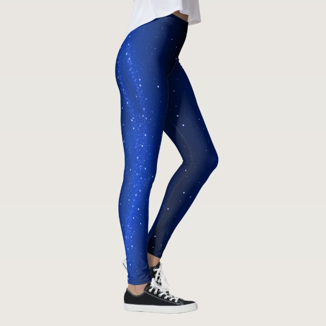 Blue Galaxy Leggings (Right)