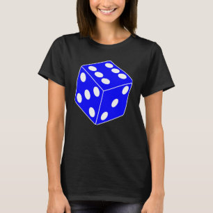 Blue Gaming Dice Halloween Costume Cool Roll In S T-Shirt