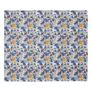 Blue Garden Duvet Cover