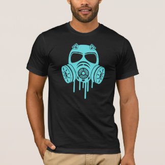 Blue gas mask T-Shirt