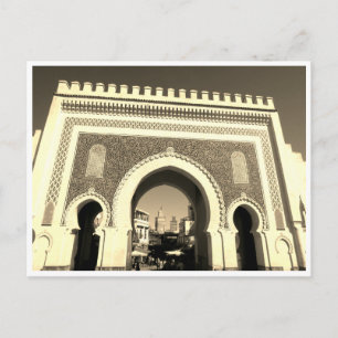 blue gate boujloud postcard