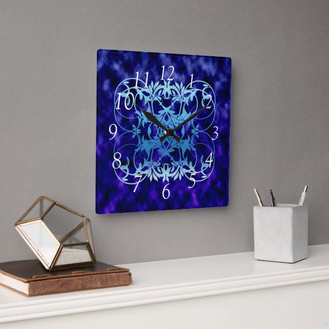 Blue Gate Large Clock (Office)