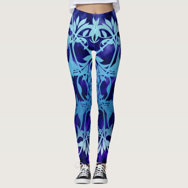 Blue Gate Leggings (Front)