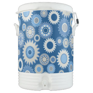 Blue Gears  Beverage Cooler