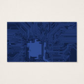 Blue Geek Motherboard Pattern (Back)