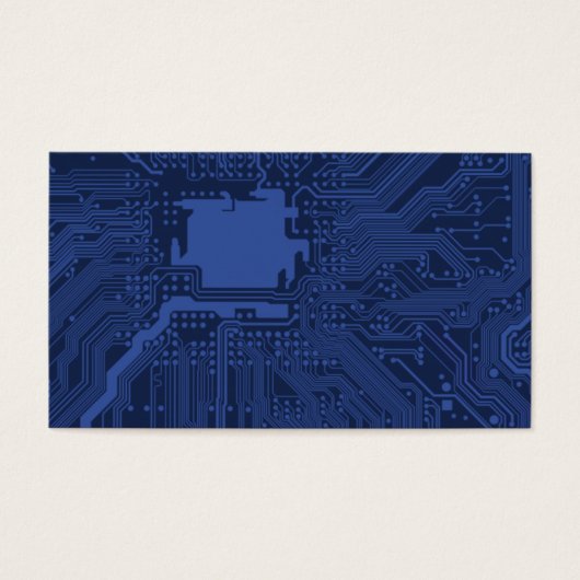 Blue Geek Motherboard Pattern (Front)