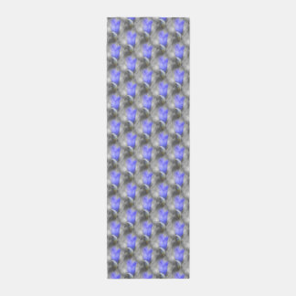 Blue Gentian Flower Nature Pattern Runner