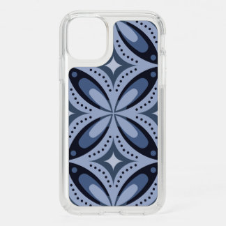 Blue Geometric Pattern Retro Style Speck iPhone 11 Case