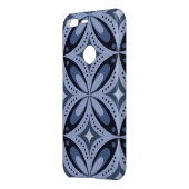 Blue Geometric Pattern Retro Style Uncommon Google Pixel XL Case (Back/Left)