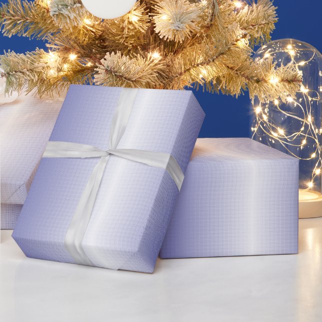 Blue Geometric Wrapping Paper (Holidays)