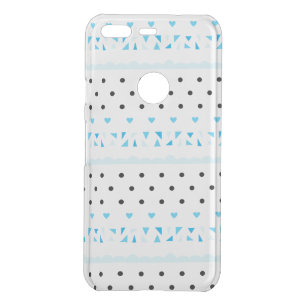 Blue Geometrics Uncommon Google Pixel Case