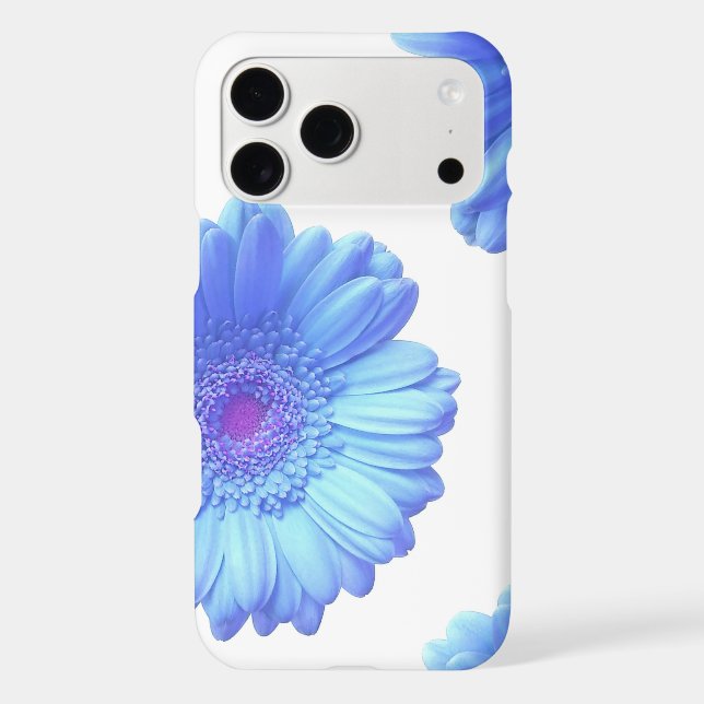 Blue gerbera daisy Case-Mate iPhone case (Back)