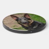 Blue German Shepherd Dog Wireless Charger (Front 2)