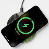 Blue German Shepherd Stare Down Wireless Charger (Phone)