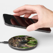 Blue German Shepherds with Toy Wireless Charger (Hand)