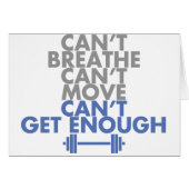 Blue "Get Enough" (Front Horizontal)
