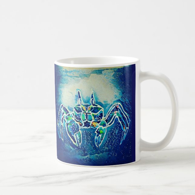 Blue Ghost Crab Mug (Right)