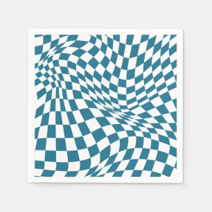 Blue Ghost Little Boo is almost due Baby Shower Napkins