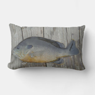 BLUE GILL FISH pillow
