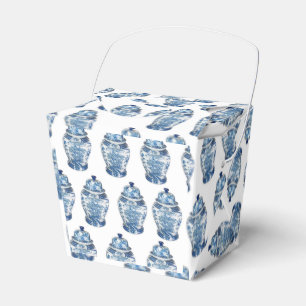 Blue Ginger Jar Jars Wedding Favor Box