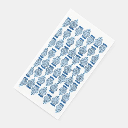 Blue Ginger Jar Paper Guest  Napkins