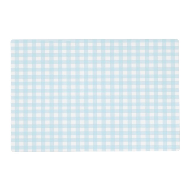 Blue Gingham 1 Placemat (Front)