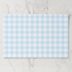 Pastel Blue Paper Placemats