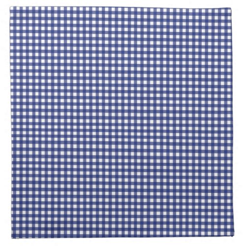 blue gingham checkered stylish trendy    cloth napkin