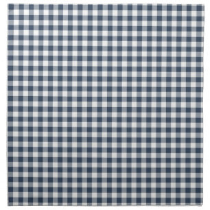 Blue Gingham Cloth Napkin