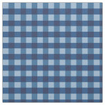 Blue Gingham Fabric