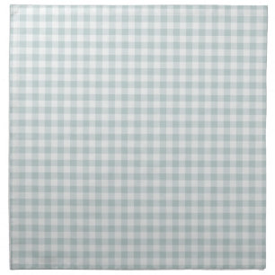 Blue Gingham Farmhouse Kitchen Cloth Napkin