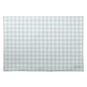Blue Gingham Farmhouse Kitchen Cloth Placemat