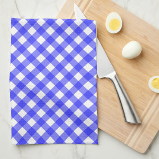 Blue Gingham Kitchen Towel