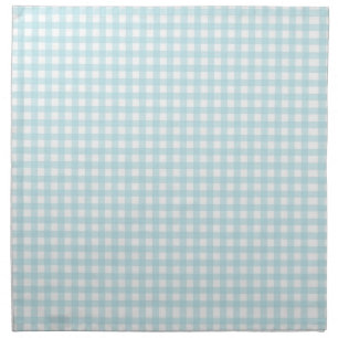 Blue Gingham Napkins