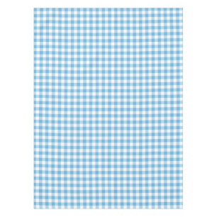Blue Gingham Tablecloth