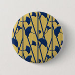 blue ginkgo button