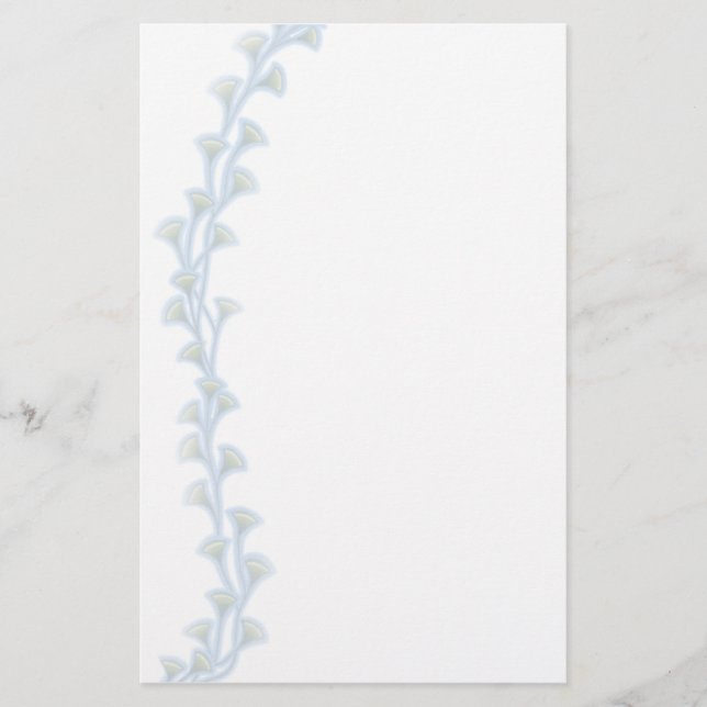 Blue Ginkgo Stationery - Basic (Front)