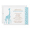 Blue Giraffes Boy Baby Shower