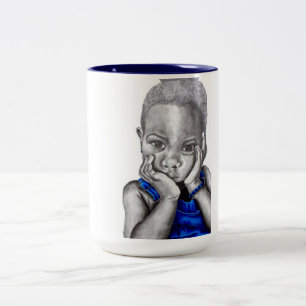 Blue Girl 2 - Mug